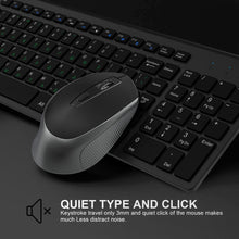 Load image into Gallery viewer, Wireless Keyboard Mouse Set Ergonomic