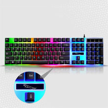 Load image into Gallery viewer, Keyboard Mouse Kit Colorful LED Back light