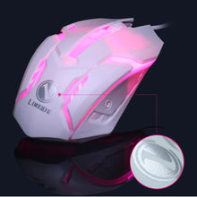 Load image into Gallery viewer, USB Wired PC Rainbow Keyboard Mouse