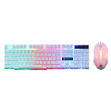 Load image into Gallery viewer, USB Wired PC Rainbow Keyboard Mouse