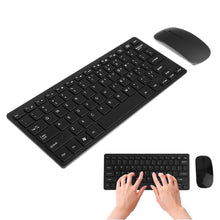 Load image into Gallery viewer, Wireless 2.4GHz Mini Keyboard Ultra-Thin Mouse Combo
