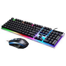 Load image into Gallery viewer, Keyboard Mouse Kit Colorful LED Back light
