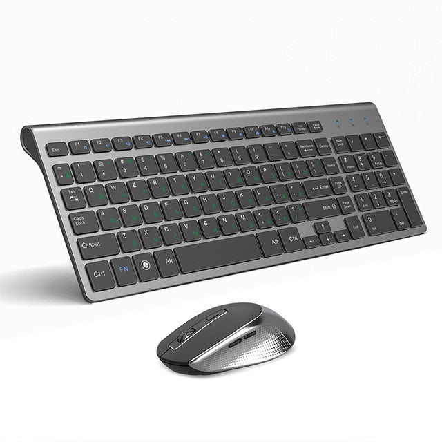 Wireless Keyboard Mouse Set Ergonomic