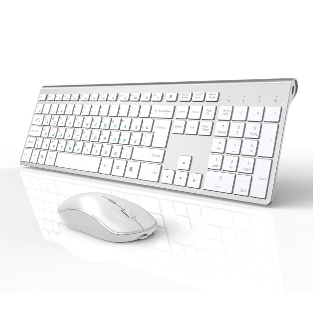 wireless keyboard ergonomic design rechargeable mouse