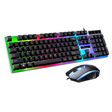 Load image into Gallery viewer, Keyboard Mouse Kit Colorful LED Back light
